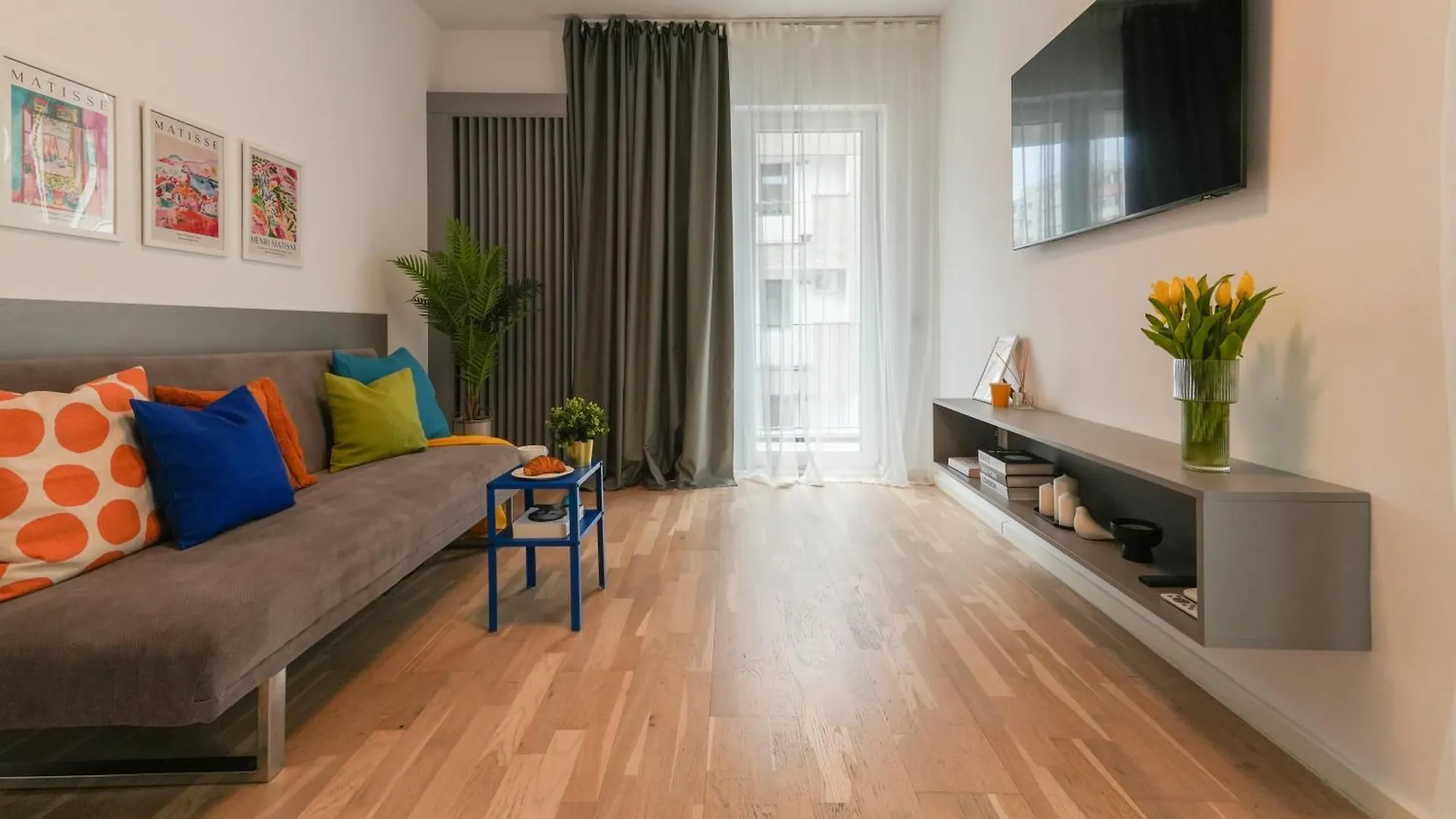 Ana - Cozy & Quiet Apt With Balcony & Garden View Bucareste
